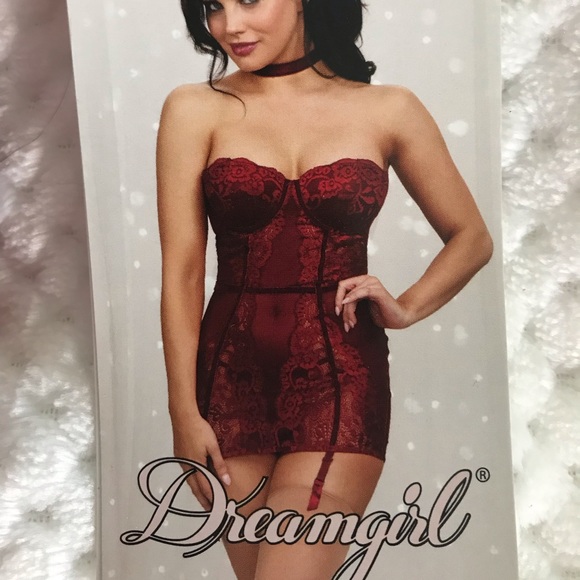 Dreamgirl Police-Themed Garter Slip Bedroom Costume Set